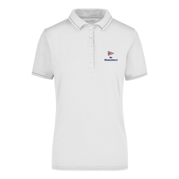 Stick - Ladies' Elastic Polo Miniaturansicht